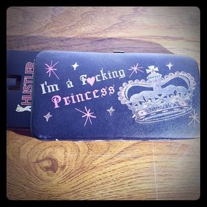 Hustler Im a Fing Princess Wallet NWT